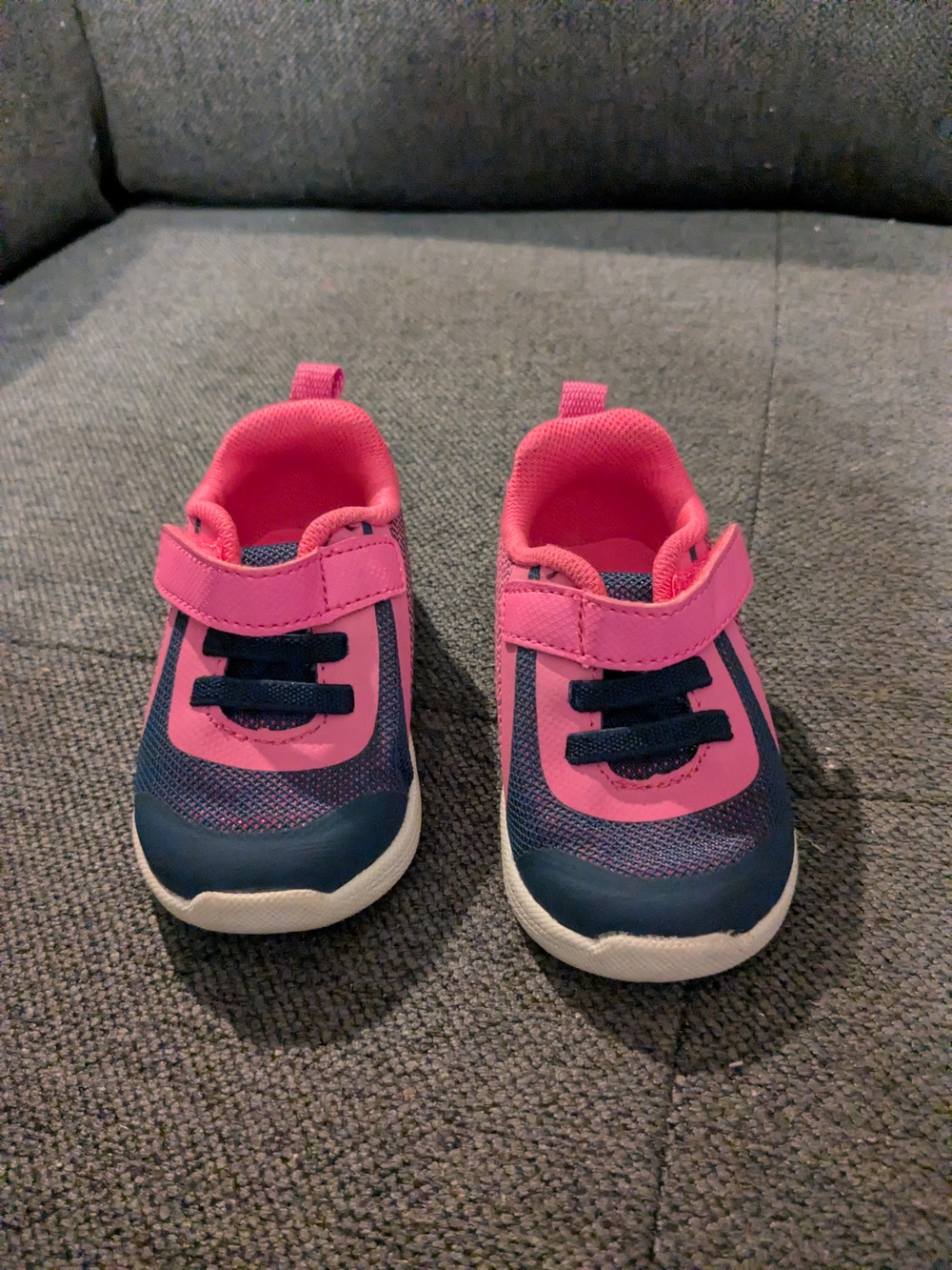 George Baby Toddler Pink & Navy Athletic Shoes